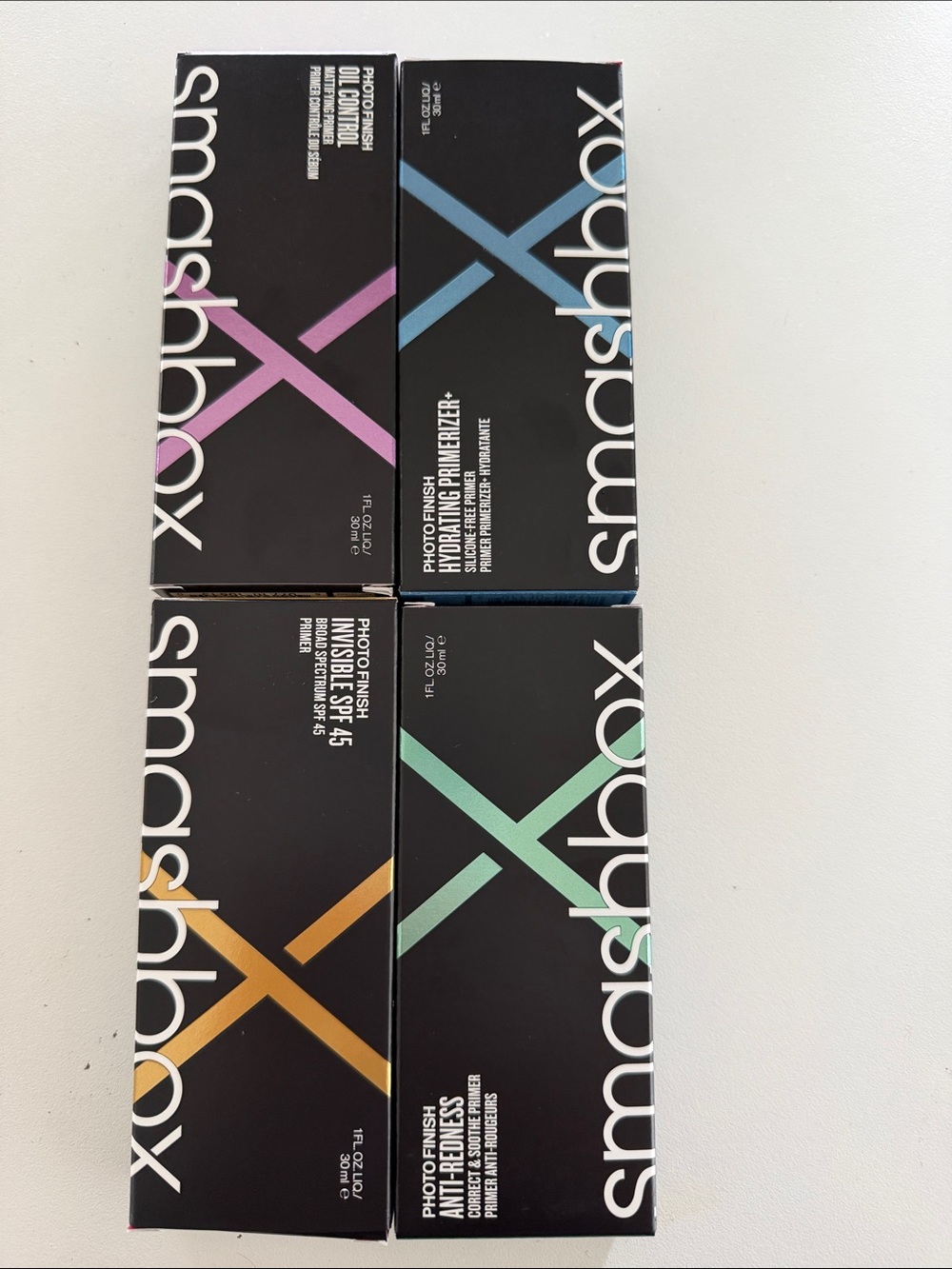 SMASHBOX Primer x4